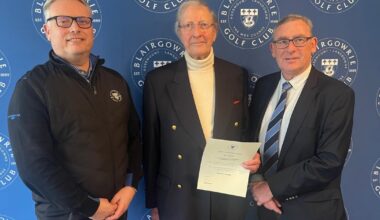 Renowned golf club bestows honour for 'vital leadership'