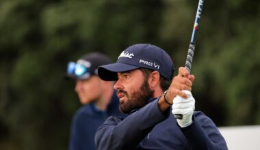 NZ PGA Championship: Curtis Luck fires on gruelling first day