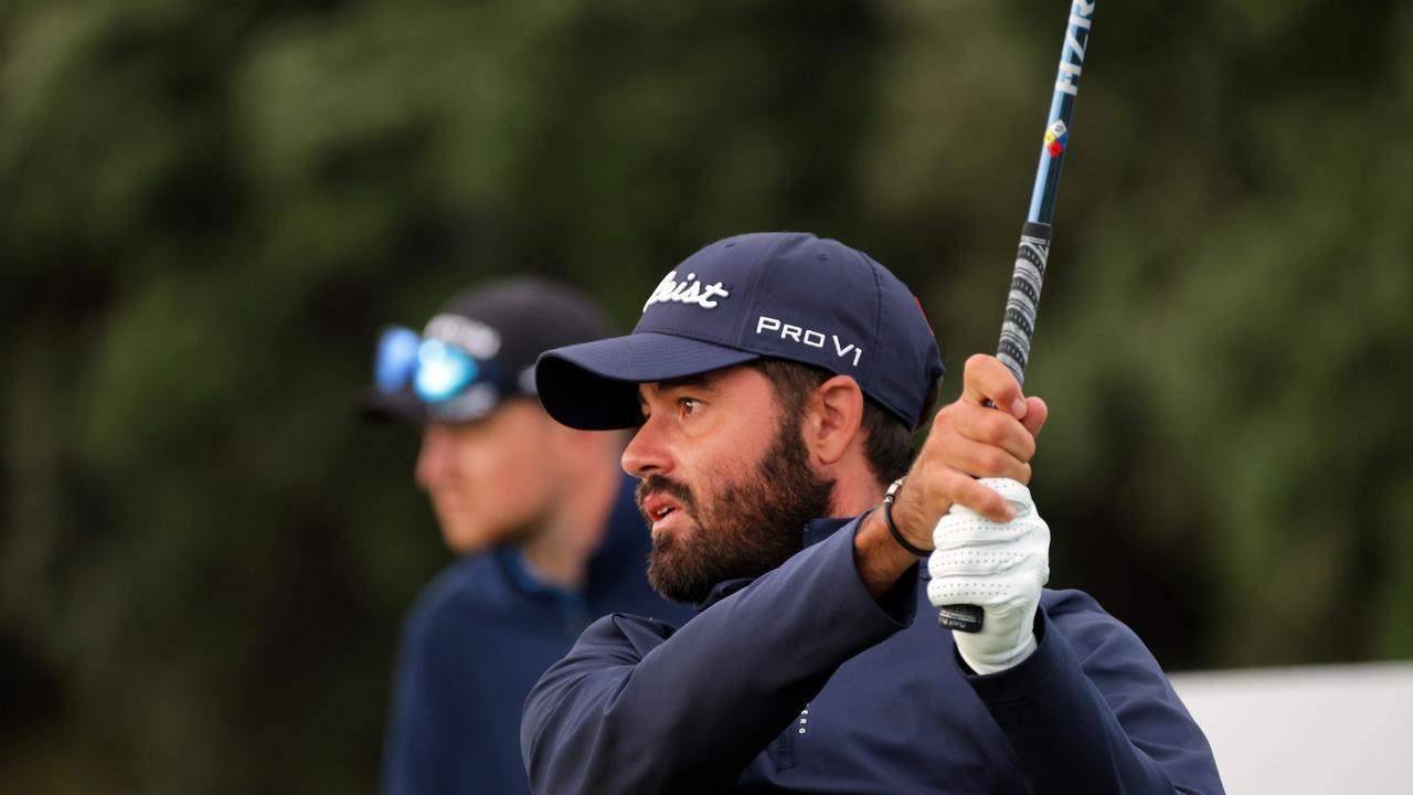 NZ PGA Championship: Curtis Luck fires on gruelling first day