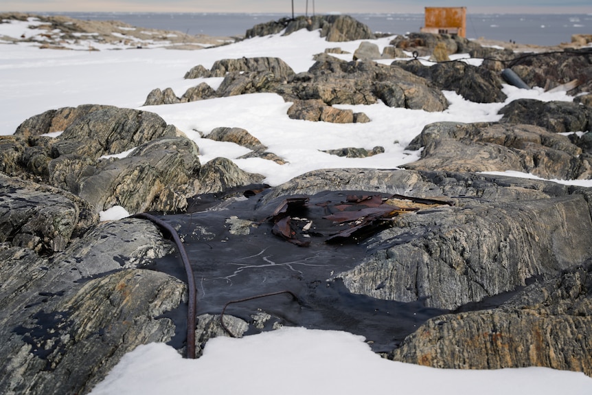 A team of scientists walk around the abandoned Wilkes Station in Antarctica 2025-11-29 11:11:00
