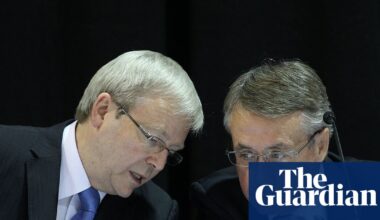 Epstein files reveal Peter Mandelson supported campaign to undermine then-Australian PM Kevin Rudd’s mining super profits tax | Australian politics