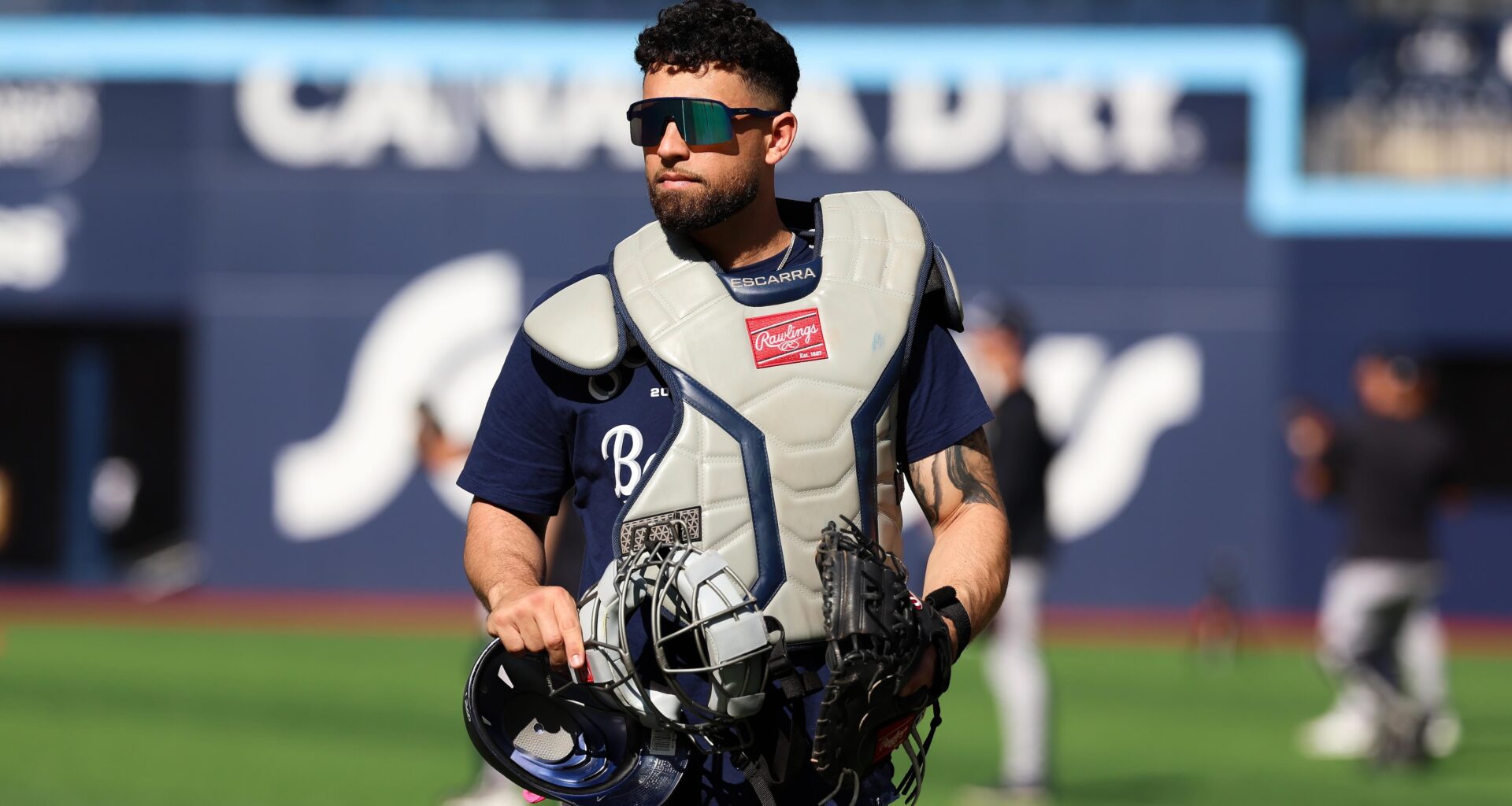 Yankees' J.C. Escarra Gets Tattoo of Photo from 1st MLB Start to Commemorate Milestone