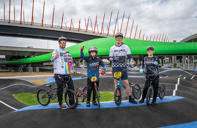 New pump track fuels Melbourne’s growing cycling network