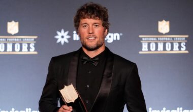 Matthew Stafford named NFL MVP, Los Angeles Rams, SuperBowl, news, videos, highlights, NFL Honors ceremony