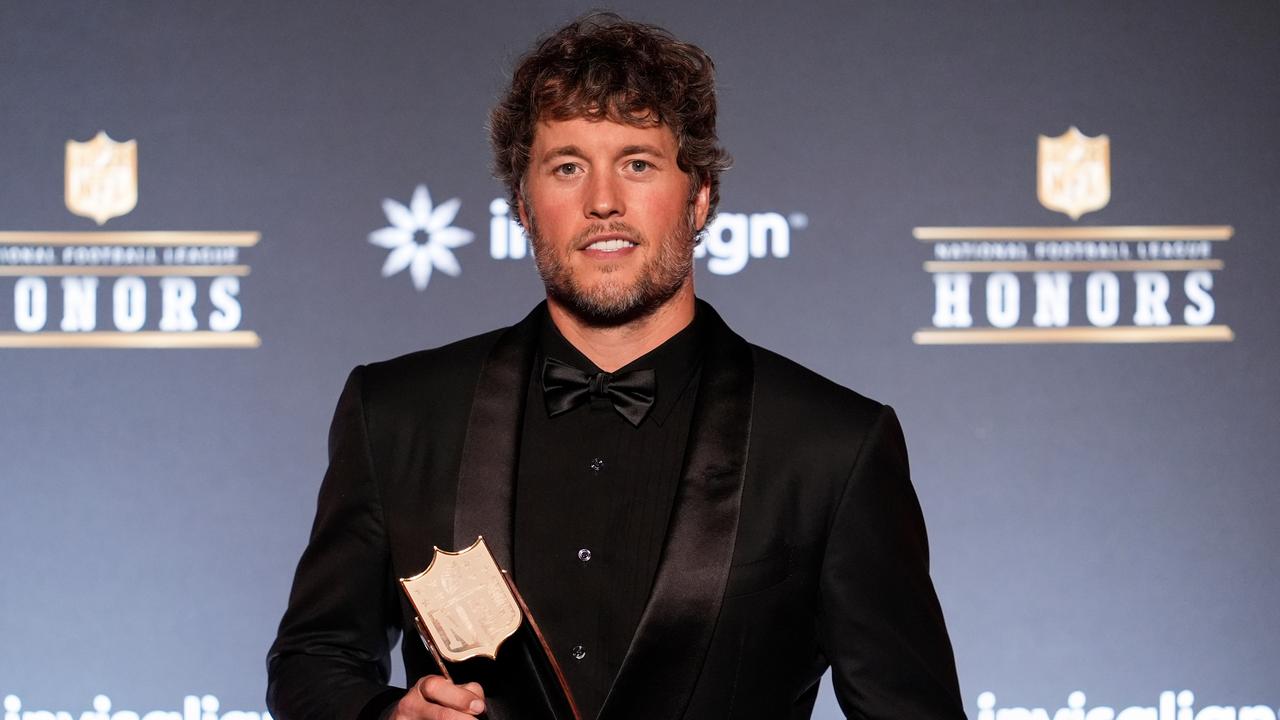 Matthew Stafford named NFL MVP, Los Angeles Rams, SuperBowl, news, videos, highlights, NFL Honors ceremony