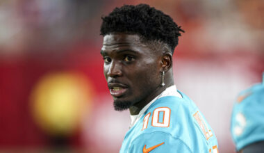 Dolphins releasing star receiver Tyreek Hill as part of major roster cuts