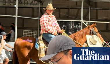 Cowboys, lassos, and nudity: AI startups turn to stunts for attention in a crowded market | US news