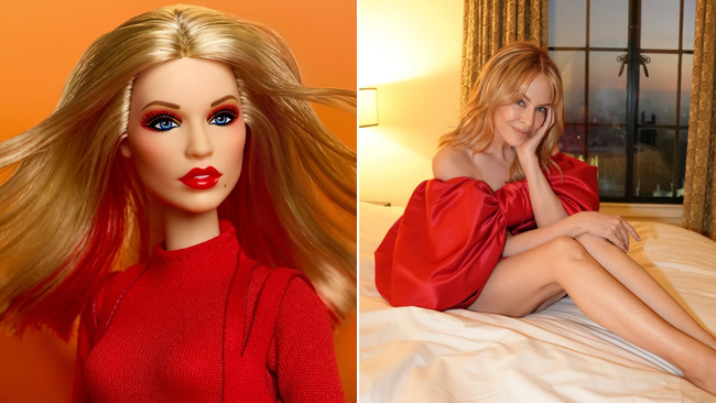 Kylie Minogue Barbie doll: The new collectable was inspired by the singer’s Padam Padam music video. 