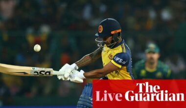 Sri Lanka v Australia: T20 World Cup cricket – live | T20 World Cup 2026