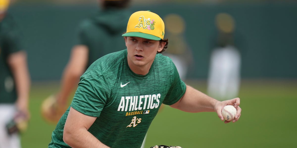 Nick Kurtz looks to build on AL Rookie of the Year award in 2nd season with Athletics