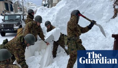 Dozens dead after record snow in Japan – and officials warn warmer weather will be treacherous | Japan
