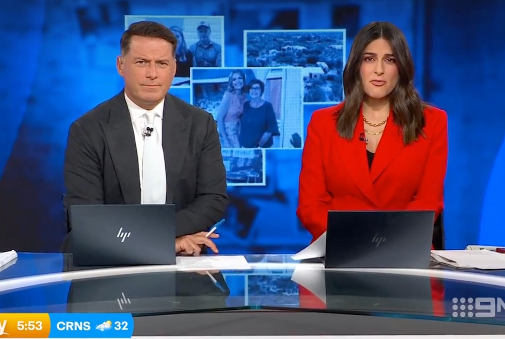 Nine rules primetime, but Today show trails Sunrise.