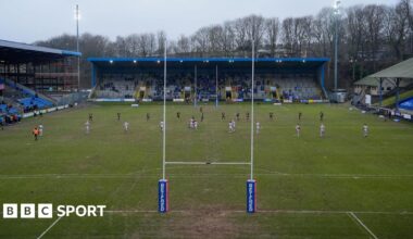 Halifax Panthers in action at the Shay