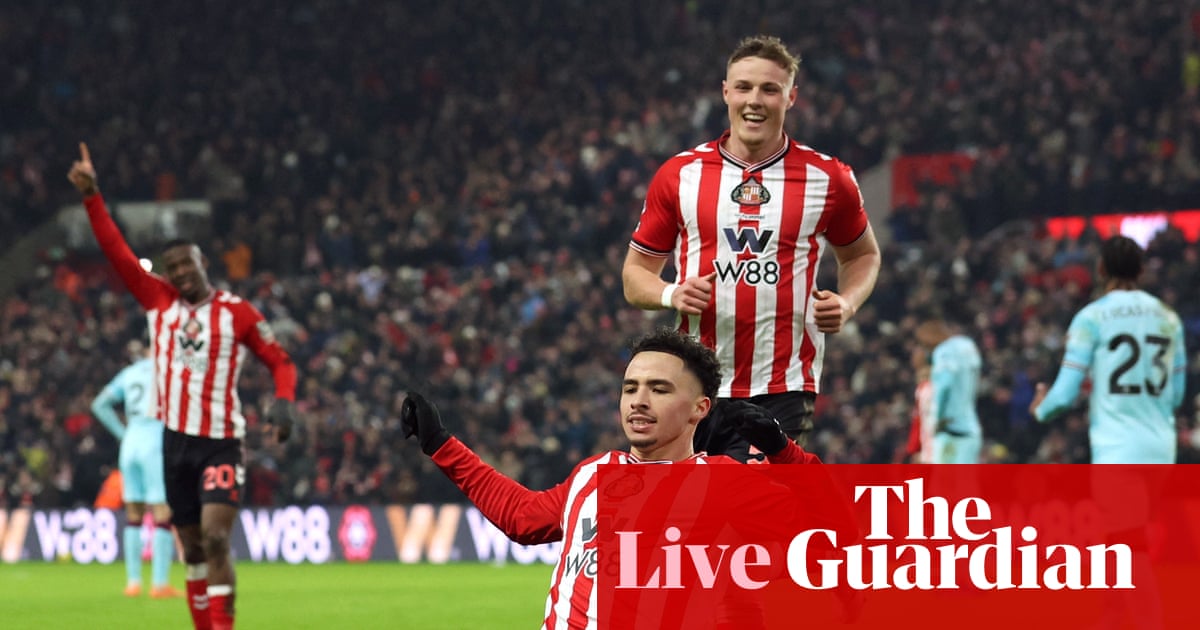 Sunderland 3-0 Burnley: Premier League – live reaction | Premier League