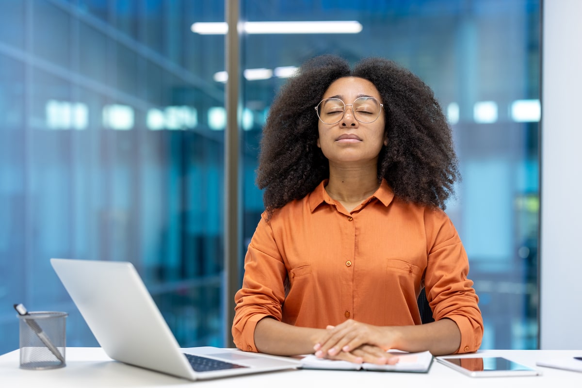 Under stress, regain equilibrium with a purposeful, six-step, six-breath pause