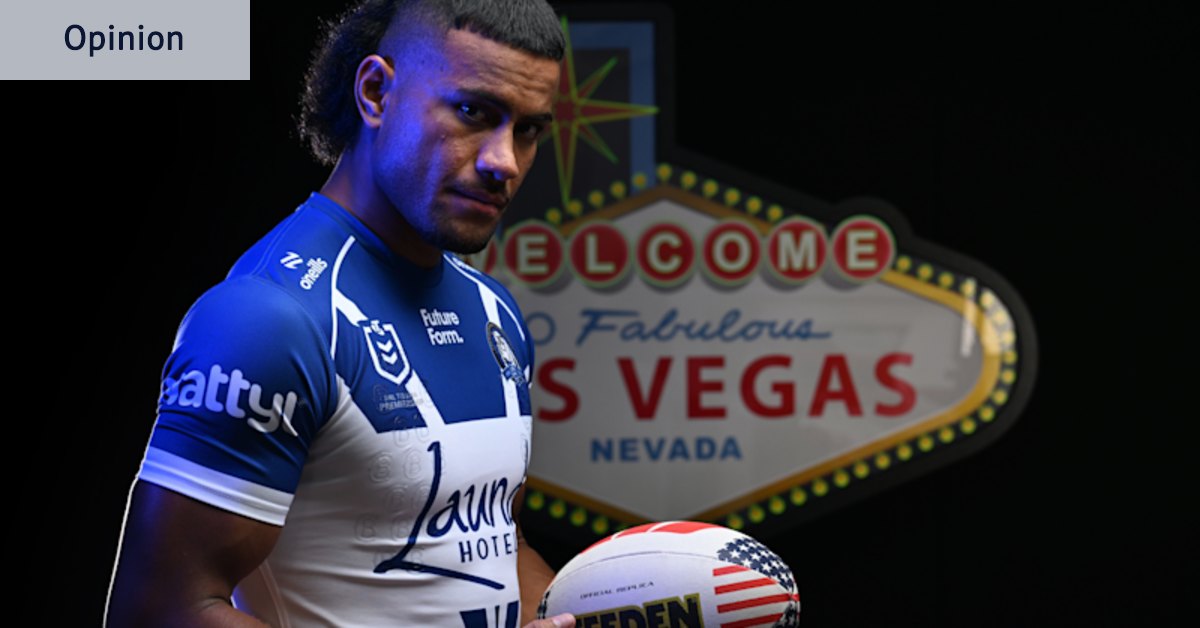 NRL Las Vegas hype crew, I have one request: Lift!