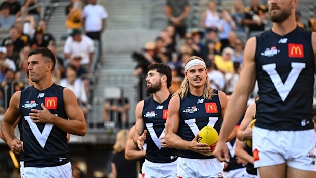 Bailey Smith, Nick Daicos, Lachie Ash and the Victorian side.