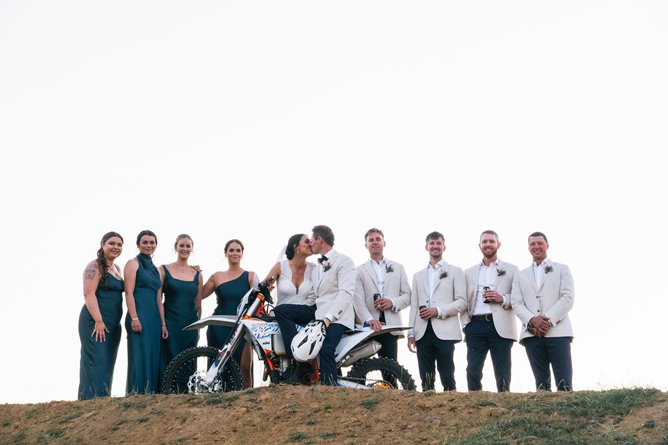 Mikayla and Isaac's classic country wedding.