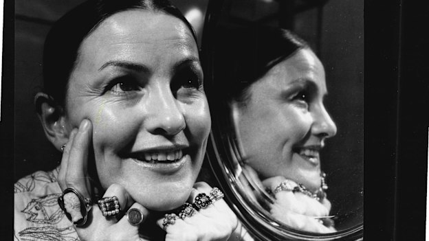 Schofield in 1977. Her favourite jewellery periods are the late 18th and early 19th centuries.