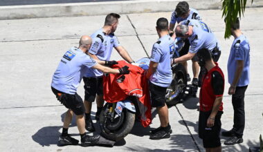 Alex Marquez's Ducati, 2026 Sepang MotoGP Test (Gold&Goose).