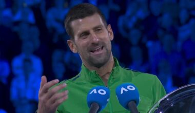 Novak Djokovic speech after losing to Carlos Alcaraz, will he retire, thanks Rafael Nadal for attending, how many Grand Slams has he won, reactions, latest news