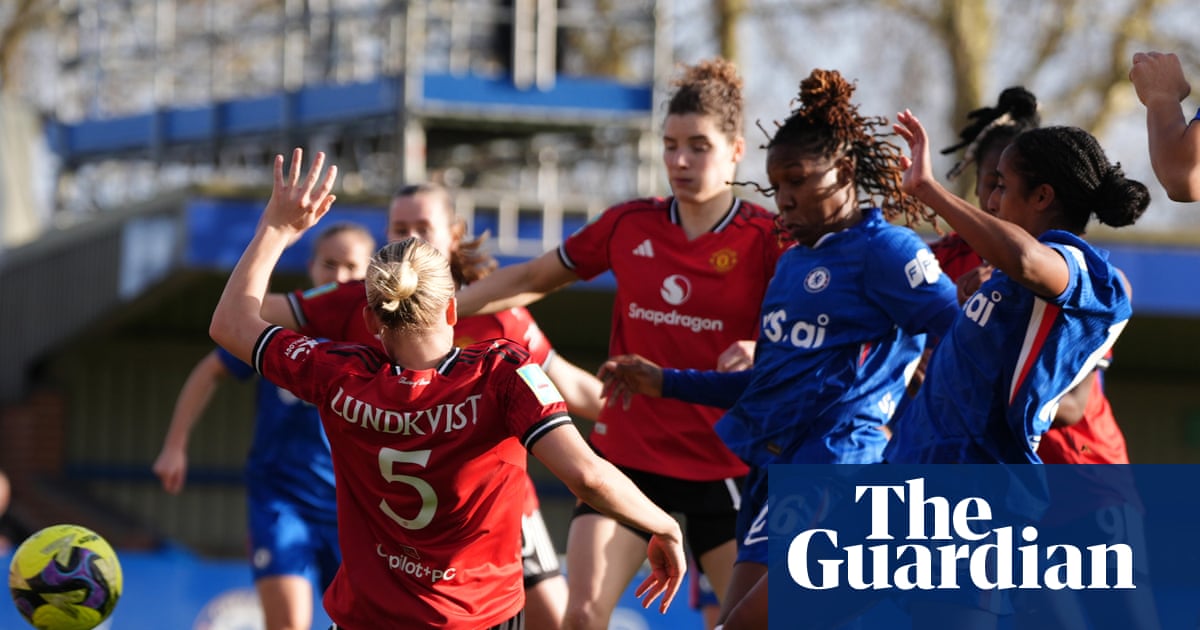 Girma winner sinks Manchester United to send Chelsea into Women’s FA Cup quarter-finals | Women's FA Cup