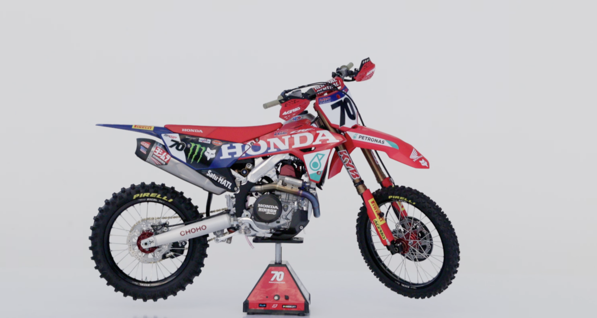 Honda HRC MXGP Introduces PETRONAS as Title Sponsor