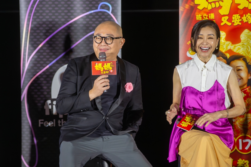 The cast of ‘Mama Not Again’ interact with fans at Pavilion Kuala Lumpur on February 9, 2026. — Picture by Raymond Manuel