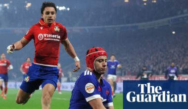 Bielle-Biarrey and France power past Italy to keep Six Nations grand slam hopes alive | Six Nations 2026