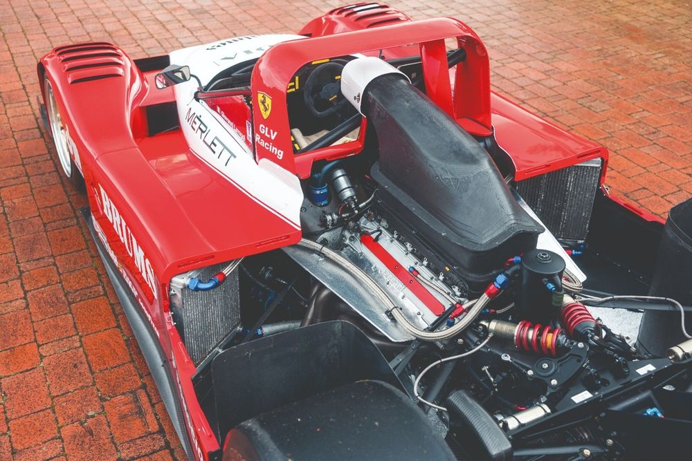 333SP stood out for 
ease of maintenance 
and durability and F1-derived V12 was super-reliable, with 5000km rebuild schedule