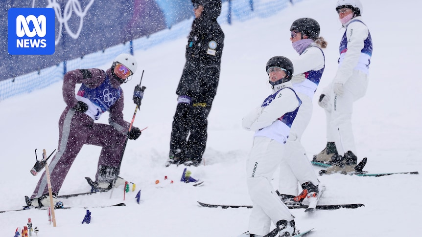 Aerials delay is not unusual, as snow causes chaos at Milano Cortina 2026 Winter Olympics