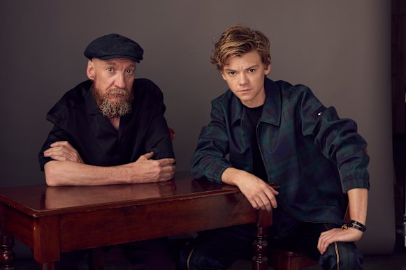 David Thewlis (left) and Thomas Brodie-Sangster star in The Artful Dodger.