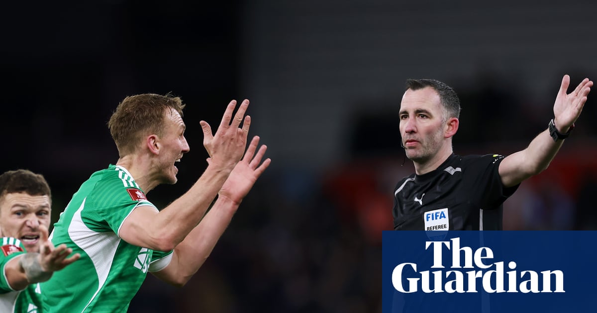 Kavanagh stood down from Premier League round after errors in Villa loss to Newcastle | Referees