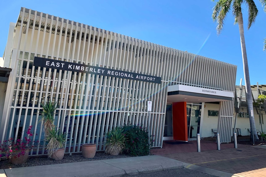 Entrance to the East Kimberley Regional Airport