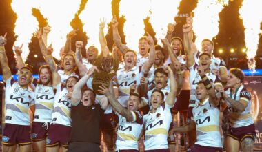 NRL in talks to bring game to Middle East and Japan, Las Vegas season opener could be replaced, what happened, reason, Peter V’landys, Broncos