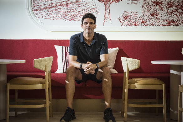 Mark Philippoussis loves ’80s bangers.