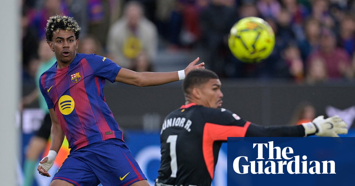 European football: Lamine Yamal claims first hat-trick as Barça go four points clear | European club football