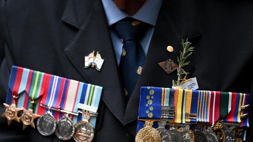 Service medals
