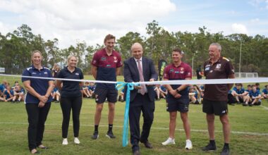 Albany Creek State High School Kicking Goals