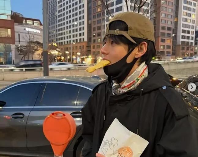 BTS' V / Captured from V's social media