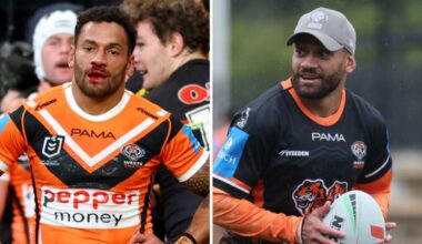Api Koroisau opens up on dark Wests Tigers days, dealing with Lachlan Galvin drama, will Tigers make the eight, Benji Marshall, news