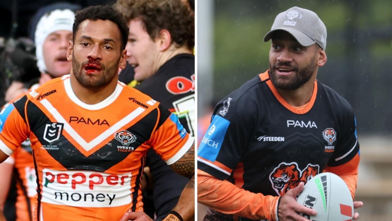 Api Koroisau opens up on dark Wests Tigers days, dealing with Lachlan Galvin drama, will Tigers make the eight, Benji Marshall, news