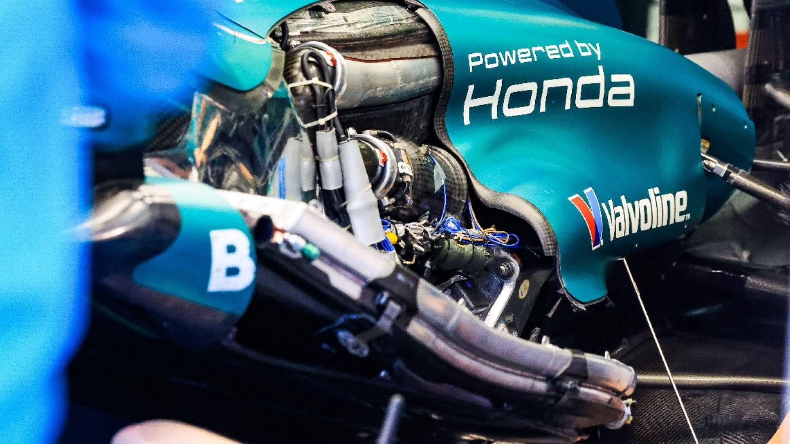 Aston Martin AMR26 with bodywork removed