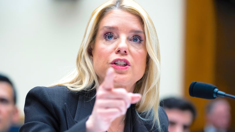 Attorney General Pam Bondi testifies during the House Judiciary Committee hearing titled “Oversight of the U.S. Department of Justice,” in Rayburn building on Wednesday, February 11, 2026.
