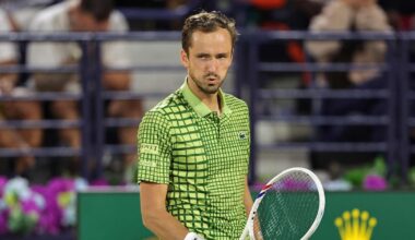 Daniil Medvedev wins Dubai Tennis Championships after injured Tallon Griekspoor withdraws