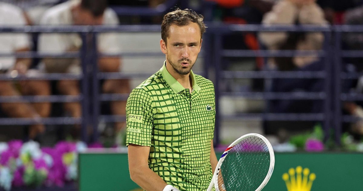 Daniil Medvedev wins Dubai Tennis Championships after injured Tallon Griekspoor withdraws