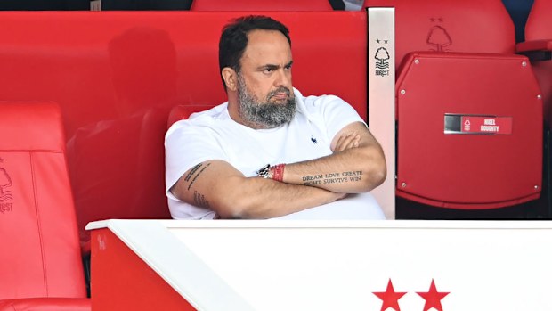 Evangelos Marinakis, owner of Nottingham Forest.