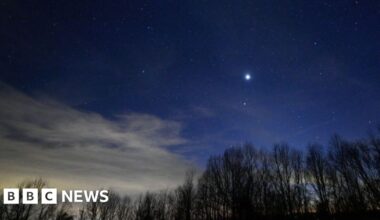 Planetary parade 2026: Six planets visible in night sky - BBC
