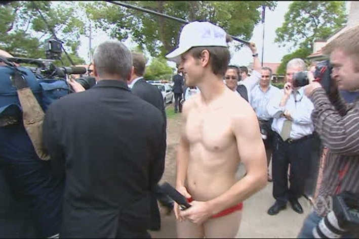 The first episode of War on Everything featured Ruecassel