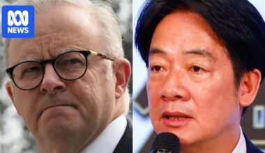 Report calls for Australia to grow security, trade and diplomatic ties with Taiwan because of China's influence